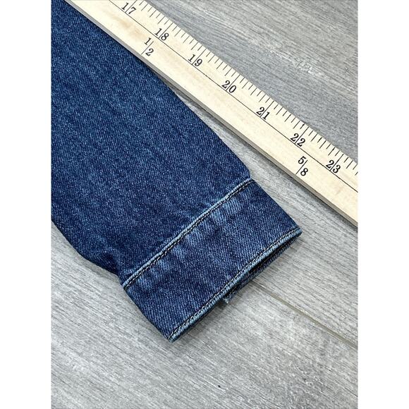 Mavi Womens Size Small Denim Jean Button Down Belted Long Sleeve Midi Dress NWT - Picture 8 of 9